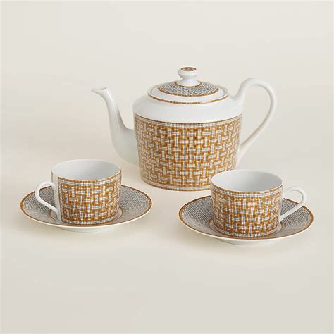 fake hermes tea set - Hermes mosaique tea cup.